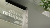 street refugee office sign
